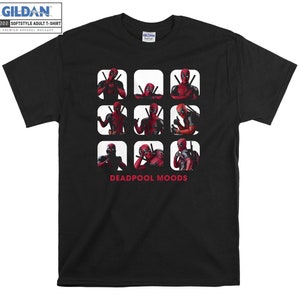 Deadpool Moods Box Up Funny T-shirt Hoody Kids Child Tote Bag Tshirt S-M-L-XL-XXL-3XL-4XL-5XL Gildan Oversized Men Unisex 6618