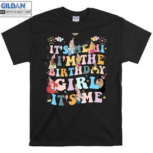 its me hi i am the birthday girl its me princess birthday T-Shirts, Kids & Adult Holiday Hoodies, Customizable Christmas Pajamas AB694