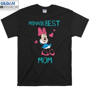 Disney Minnie Maus Beste Mama T-Shirt Hoody Kinder Kinder Tragetasche Tshirt S-M-L-XL-XXL-3XL-4XL-5XL Gildan Oversized Herren Damen Unisex 6767