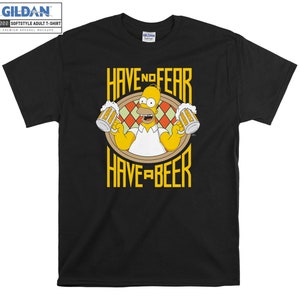 I Simpson Homer Hanno Una Paura T-shirt Felpa con cappuccio Kid Bambino Tote Bag Tshirt S-M-L-XL-XXL-3XL-4XL-5XL Gildan Oversize Men Women Unisex 7470