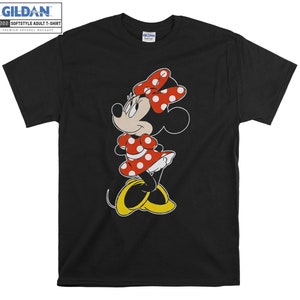 Minnie Mouse Cute Girl Love Disney T-shirt Hoody Kids Child Tote Bag Tshirt S-M-L-XL-XXL-3XL-4XL-5XL Gildan Oversized Men Femmes Unisexe 7090