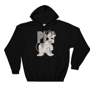 Sudadera con capucha vintage de Pluto Dog a cuadros de Disney, Mickey y sus amigos, tallas S, M, L, XL, XXL, 3XL, 4XL y 5XL, unisex, para hombre y mujer, AC1010