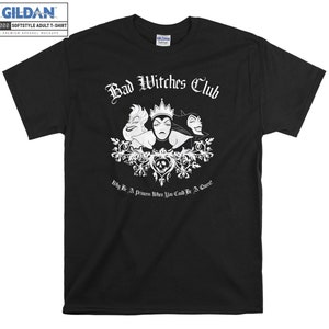 Villains Disney Bad Witches Club T-shirt Hoody Kid Child Tote Bag Tshirt S-M-L-XL-XXL-3XL-4XL-5XL Gildan Oversized Men Femmes Unisexe 7496