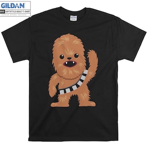 Chewbacca Cutie Cartoon Chewie T-shirt Hoody Kids Child Tote Bag Tshirt S-M-L-XL-XXL-3XL-4XL-5XL Gildan Oversized Men Women Unisex 7227