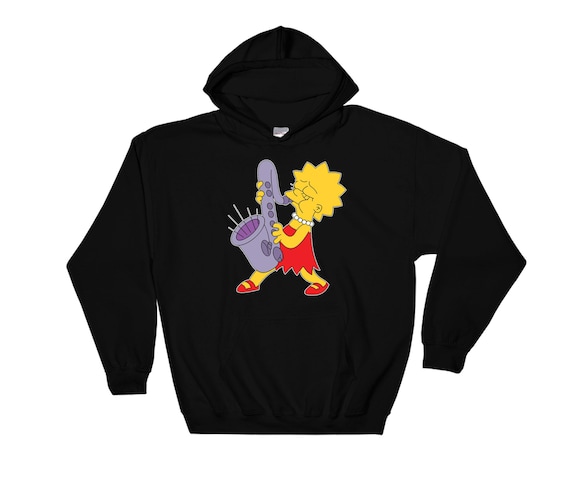Lisa Simpson Sweatshirt Sudadera Los Simpson Sudadera Los Simpson