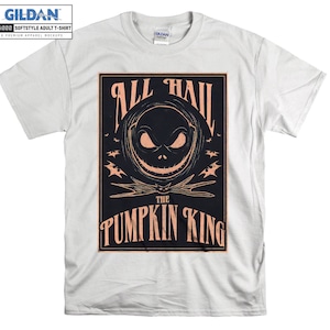 Christmas Hail The Pumpkin King T-shirt Hoodie Kids Child Tote Bag Tshirt S-M-L-XL-XXL-3XL-4XL-5XL Gildan Oversized Men Women Unisex H265