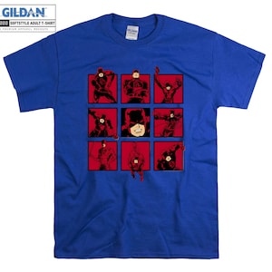 Daredevil The Faces T-shirt Hoodie Kids Child Tote Bag Tshirt S-M-L-XL-XXL-3XL-4XL-5XL Gildan Oversized Men Women Unisex A529