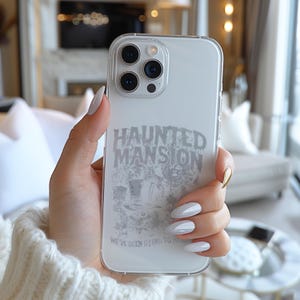 Vintage The Haunted Mansion Hitchhiking Ghosts Leota Phone Case AC1026