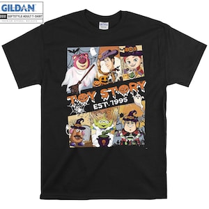 Toy Story Halloween Retro Disney T-shirt Hoodie Kids Child Tote Bag Tshirt S-M-L-XL-XXL-3XL-4XL-5XL Gildan Oversized Men Women Unisex A982