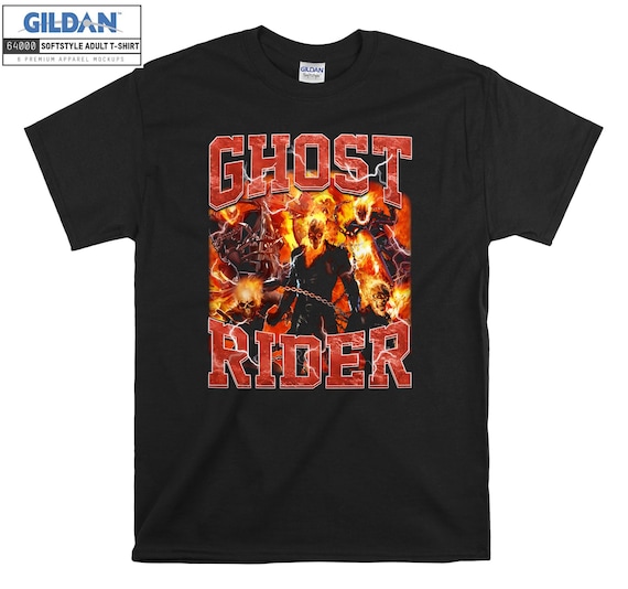 Ghost Rider Marvel Comic T-shirt Hoody Kids Child Tote Bag Tshirt