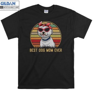 Bichon Frise Beste Hond Moeder Ooit T-shirt Hoody Kids Kind Tote Bag Tshirt S-M-L-XL-XXL-3XL-4XL-5XL Gildan Oversized Mannen Vrouwen Unisex 6563