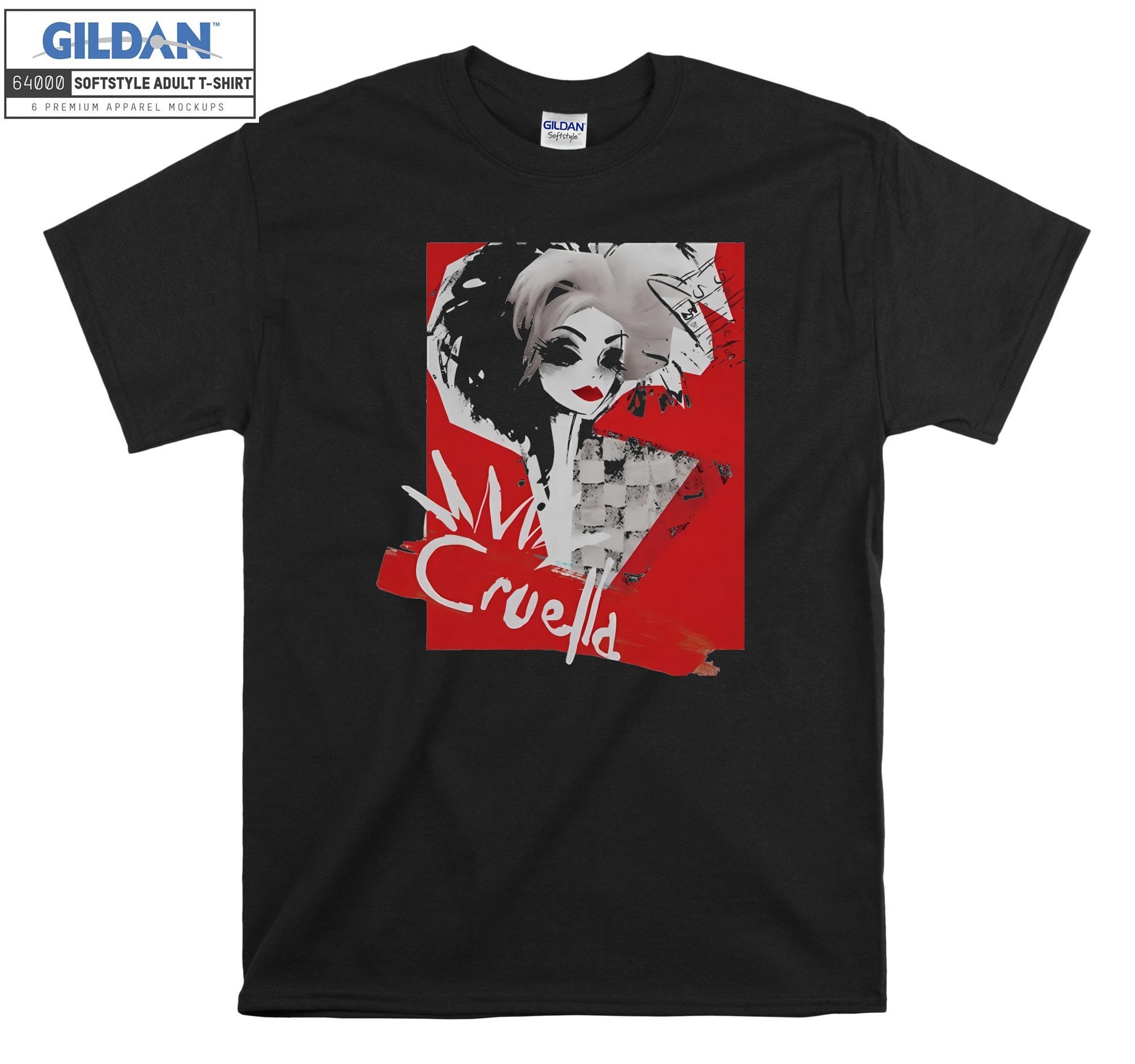 Discover Camiseta Cruella de Vil 101 Dalmatas Perros Vintage para Hombre Mujer