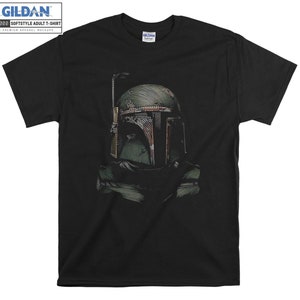 Boba Fett Détaillé Portrait En pointillés T-shirt Hoody Kids Child Tote Bag Tshirt S-M-L-XL-XXL-3XL-4XL-5XL Gildan Oversized Men Femmes Unisexe 7214