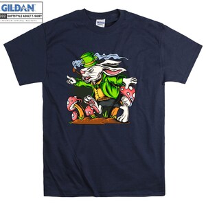 Alice In Wonderland T-shirt Bunny Cartoon Story T shirt Tshirt Oversized S M L XL XXL 3XL 4XL 5XL Mannen Vrouwen Unisex D3449