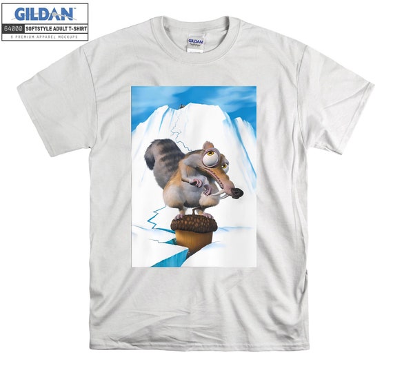 Scrat Iceberg Crack Ice Age T-shirt Hoodie Kids Child Tote Bag