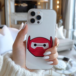 Disney Big Hero 6 Baymax Big Face Halloween Graphic   Phone Case AC238