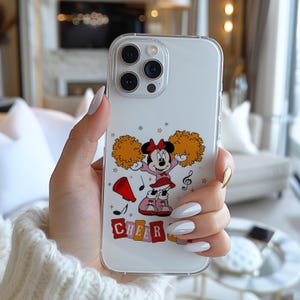 Custodia per telefono Disney Minnie Mouse Cheer Mom Disney The Ch AB409