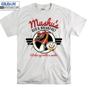 T-shirt da letto di Mulan Mushu Felpa con cappuccio per bambini Borsa da tote per bambini Maglietta S-M-L-XL-XXL-3XL-4XL-5XL Gildan Uomo oversize Donna Unisex A433