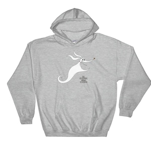 Sudadera con capucha y póster de Pesadilla antes de Navidad, con diseño de perro Zero, tallas S, M, L, XL, XXL, 3XL, 4XL, 5XL, talla grande, unisex, para hombre y mujer, 6521