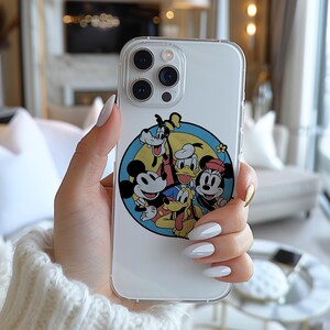 Disney Famoso Personaggio Divertente Figura Topolino E I Suoi Amici Poster Custodia per Telefono 6751