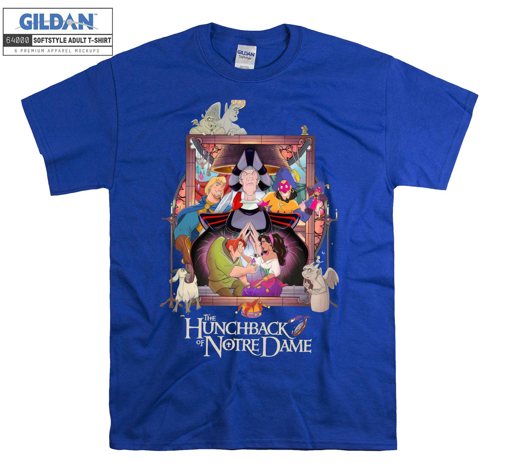 Vintage 90S the Hunchback of Notre Dame Shirts Disney World T