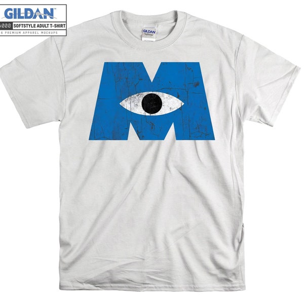 Monsters Inc. Eye Logo T-shirt Hoodie Kids Child Tote Bag Tshirt S-M-L-XL-XXL-3XL-4XL-5XL Gildan Oversized Men Women Unisex A432