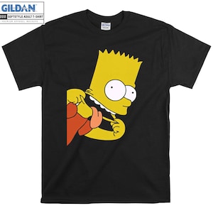 Os Simpsons Figura Engraçada T-shirt Com Capuz Crianças Criança Sacola Camiseta S-M-L-XL-XXL-3XL-4XL-5XL Gildan Oversized Homens Mulheres Unissex A753