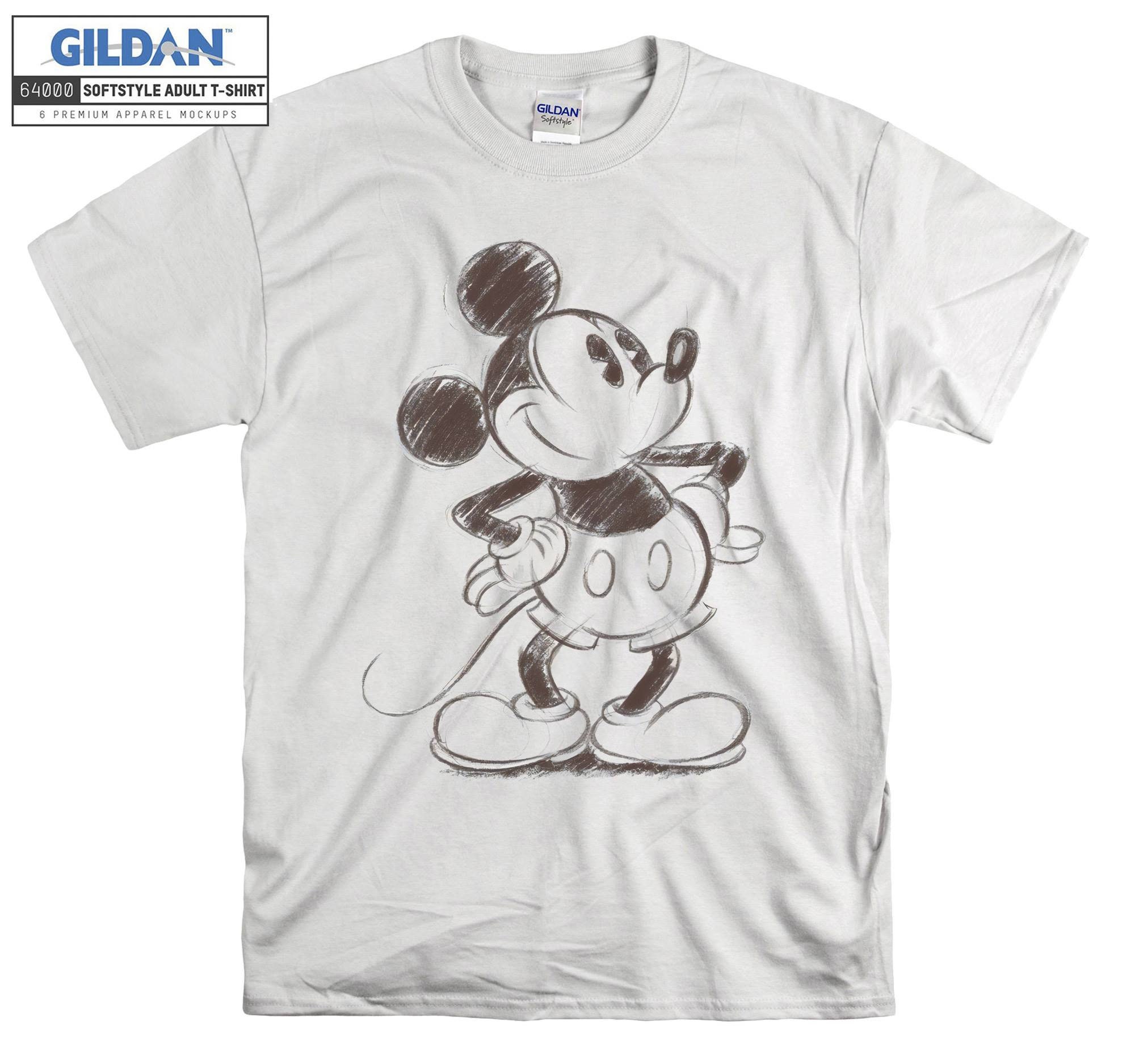 Mickey Vintage T Shirt Etsy UK
