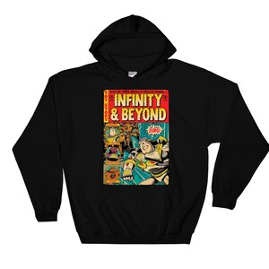 Disney Toy Story Poster Infinity & Beyond Famous Cartoon Hoodie Sweatshirt Pullover S-M-L-XL-XXL-3XL-4XL-5XL Oversized Men Women Unisex 6317