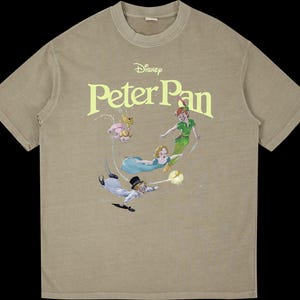 Fly In The Sky Peter Pan Shirt Disney Peter Pan Shirt Peter Premium Heavyweight T-shirt | 100% Cotton | Oversized Fit AC319