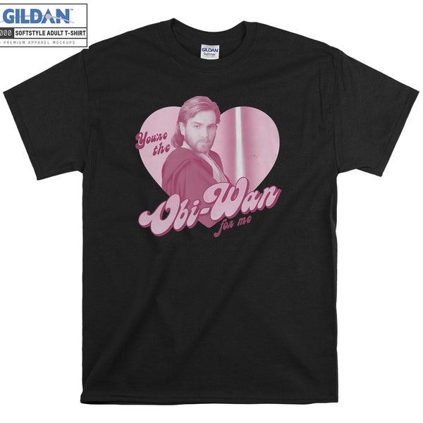 Valentines Obi-Wan For Me Heart T-shirt Hoody Kid Child Tote Bag Tshirt S-M-L-XL-XXL-3XL-4XL-5XL Gildan Oversized Men Women Unisex 7372