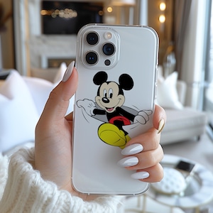 Disney divertente personaggio famoso Topolino figura custodia per telefono 3848