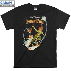 Peter Pan Darling Flug Vintage T-Shirt Hoody Kinder Tragetasche Tshirt S-M-L-XL-XXL-3XL-4XL-5XL Gildan Oversized Herren Damen Unisex 7145