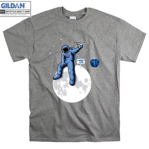 Lover Astronaut Camiseta Love Moon Space Camiseta Camiseta Oversized S M L XL XXL 3XL 4XL 5XL Hombres Mujeres Unisex D3379