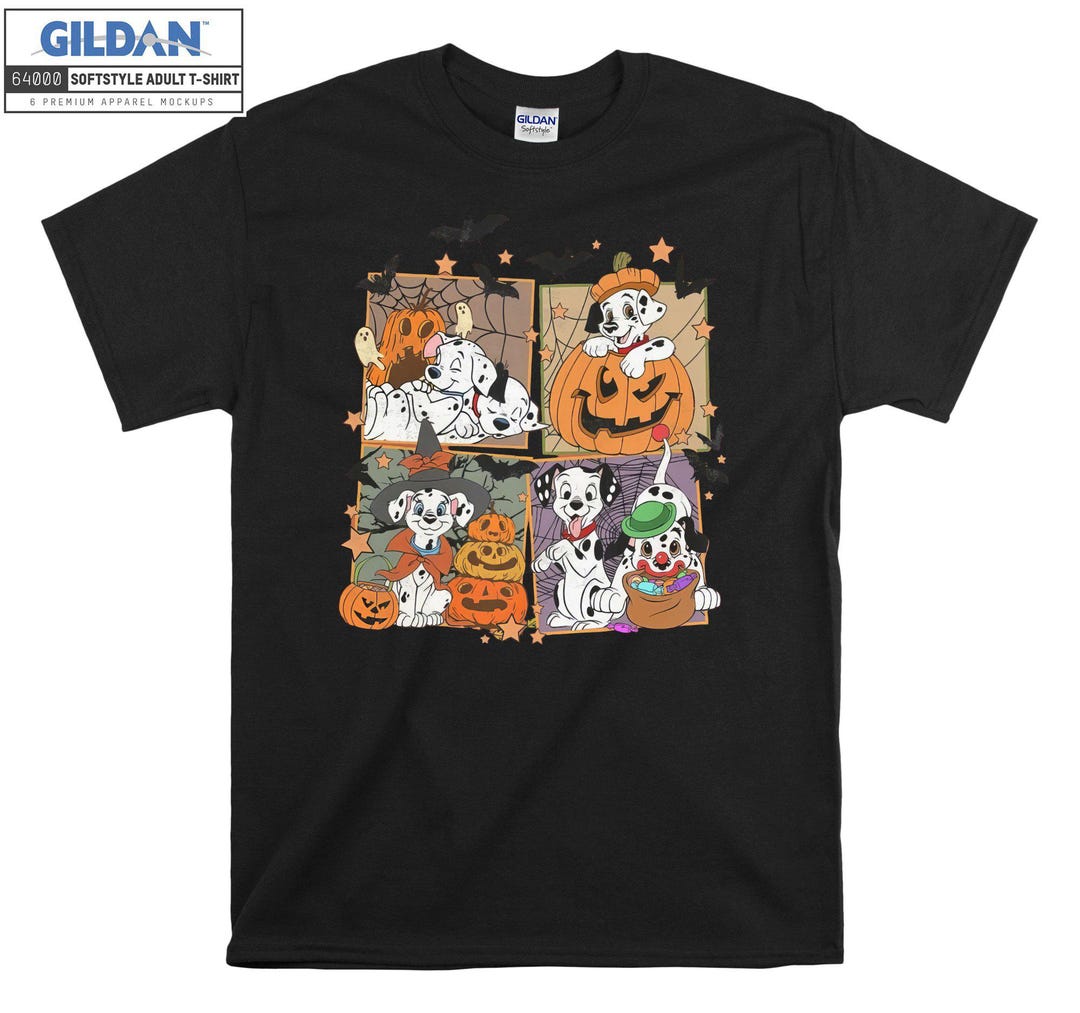 Vintage Disney 101 Dalmatians Halloween Shirt 101 Dalmatians T-shirts ...