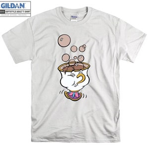 La bella e la bestia Chip Disney Art T-shirt con cappuccio Borsa tote Felpa con cappuccio T-shirt S-M-L-XL-XXL-3XL-4XL-5XL Oversize Uomo Donna Unisex 4758