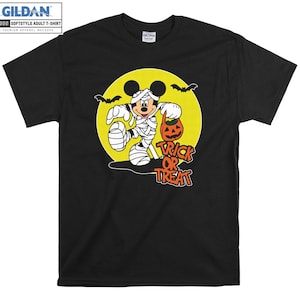 Topolino Halloween T-shirt Felpa con cappuccio Bambini Bambino Tote Bag Maglietta S-M-L-XL-XXL-3XL-4XL-5XL Gildan Oversize Uomo Donna Unisex A740