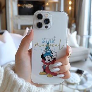 Custodia per telefono Disney Fantasia Sorcerer Mickey Mouse Magic Wizard Stay AC249