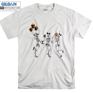 Disney Halloween Party Dancing T-shirt Hoodie Kids Child Tote Bag Tshirt S-M-L-XL-XXL-3XL-4XL-5XL Gildan Oversized Men Women Unisex H33