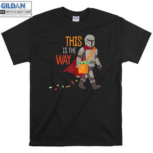 The Mandalorian Grogu This The Way Camiseta Hoody Kids Child Tote Bag Tshirt S-M-L-XL-XXL-3XL-4XL-5XL Gildan Oversized Men Women Unisex 7346
