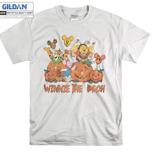 Vintage Winnie The Pooh Halloween camiseta sudadera con capucha niños niño bolso de mano camiseta S-M-L-XL-XXL-3XL-4XL-5XL Gildan hombres de gran tamaño mujeres unisex A823