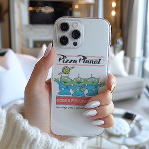 Disney Toy Story Pizza Planet Food And Fun Funny Famous Cartoon Character Figure Phone Case a451