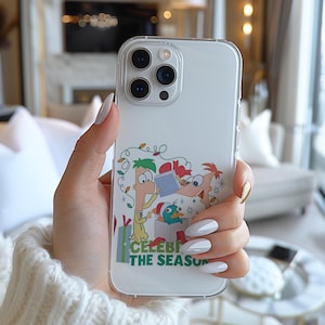 Disney Phineas And Ferb Celebrate The Seaso Phone Case AB443