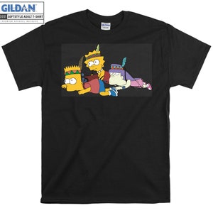 The Simpsons Lenny Leonard T shirt Art Cartoon T-shirt Tshirt S-M-L-XL-XXL-3XL-4XL-5XL Oversized Men Women Unisex 5059