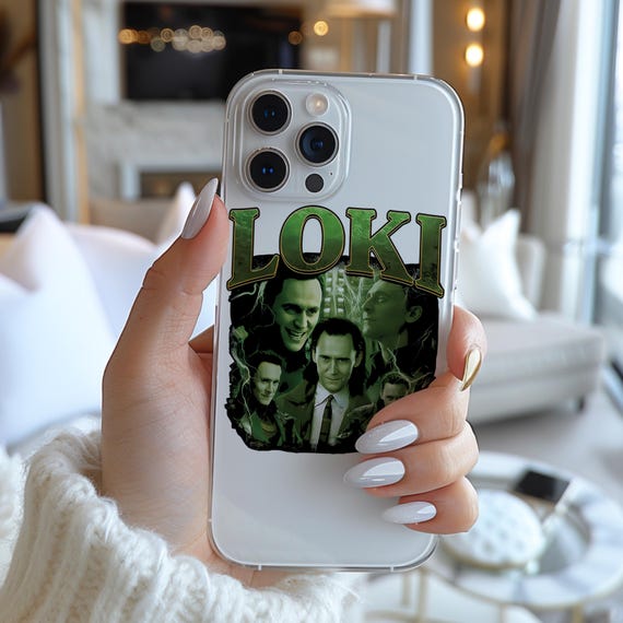 Loki Marvel Phone Cases 12 Pro Stark Industries Phone Case Čierna