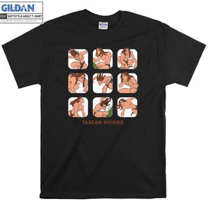 Tarzan Moods Mignon Face Box Up T-shirt Hoody Kid Child Tote Bag Tshirt S-M-L-XL-XXL-3XL-4XL-5XL Gildan Oversized Men Femmes Unisexe 7420