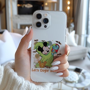 Custodia per telefono Disney di Halloween Topolino e Oogie Boogie AC431
