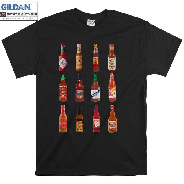 Hot Sauce Tank Top Food Holiday Vacation T shirt Hoodie Hoody T-shirt Tshirt S-M-L-XL-XXL-3XL-4XL-5XL Oversized Men Women Unisex A138