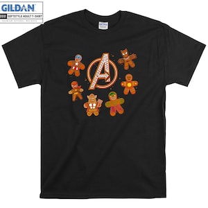 Marvel Avengers Christmas Comfort T-shirt Hoodie Kids Child Tote Bag Tshirt S-M-L-XL-XXL-3XL-4XL-5XL Gildan Oversized Men Women Unisex A11