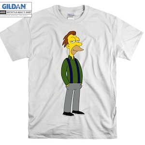 The Simpsons Comic Book Guy T shirt Art Cartoon T-shirt Tshirt S-M-L-XL-XXL-3XL-4XL-5XL Oversized Men Women Unisex 5057